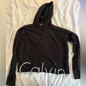 Calvin Klein XS crop hoodie